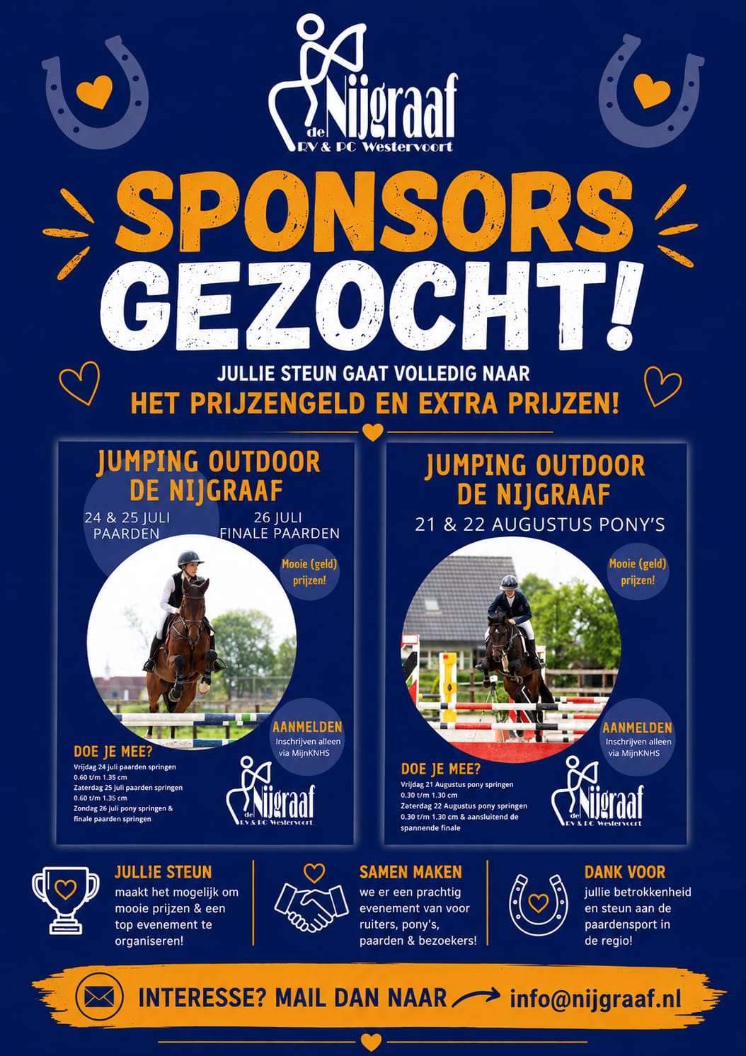 Sponsoren gezocht!